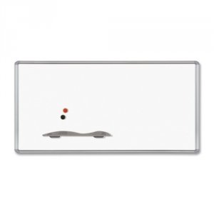 Mooreco E2H2PH Steel Markerboard-silver  Trim 4x8