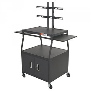 Mooreco 27531 Wide Body Flat Panel Tv Cart Wcabinet