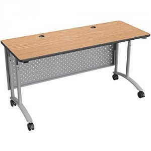 Mooreco 90455-7928-BK Basic Desk Set - 6024 Oak Top