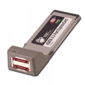 Siig SC-SAEE12-S1 2-port Esata Ii Expresscard34 For Mac Notebooks