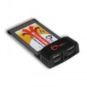 Siig JU-PCM422-S2 Usb Adapter - Plug-in Module - Cardbus - Usb 2.0