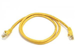 Monoprice 2135 Cat5e 24awg Utp Ethernet Network Patch Cable, 3ft Yello