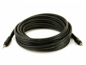 Monoprice 5579 Stereo M To Stereo M Cable 15ft - Black