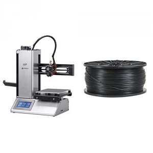 Monoprice 33012 Mp Select Mini Pro 3d Printer_ Aluminum With Auto Leve