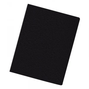 Fellowes 52128 Binding Covers Expressions Grain Black O