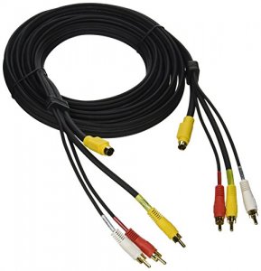 C2g 29154 12ft Value Seriesandtrade; 4-in-1 Rca + S-video Cable