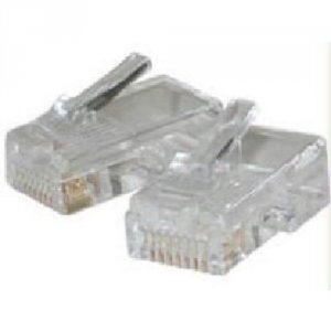 C2g 01931 Rj45 Cat5 8x8 Modular Plug For Flat Stranded Cable - 10pk