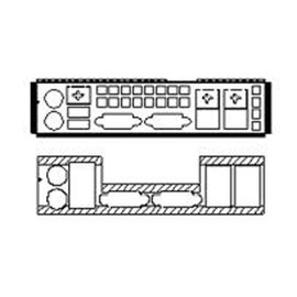 Chenbro 84H313210-013 Io,rm116132,supermicro X8dtl-if