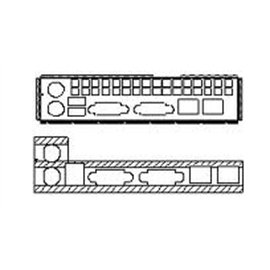 Chenbro 84H314110-008 Io Shield For H8ssl-i2,rm13108,zt