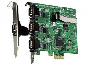 Brainboxes PX-420 Pcie 3+1xrs232