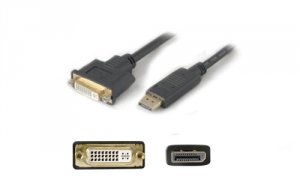 Addon DP2DVIA 20.00cm (8.00in) Displayport Male To Dvi-i (29 Pin) Fema