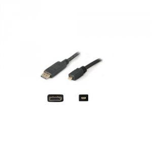 Addon HDMI2MHDMI3 91.00cm (3.00ft) Hdmi Male To Micro-hdmi Male Black 