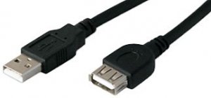 Addon USBEXTAA10FB 3.05m (10.00ft) Usb 2.0 (a) Male To Female Black Ex