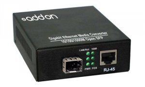 Addon ADD-GMC-SFP 101001000base-tx(rj-45) To Open Sfp Port Media Conve