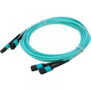 Addon ADD-2MPOMPO15MOM4S This Is A 2-pack Of 15m Mpo (female) To Mpo (