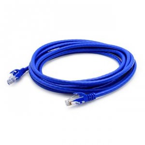 Addon ADD-5FCAT6A-BLUE-10PK 10 Pack Of 5ft Blue Molded Snagless Cat6a 