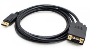 Addon DISPORT2VGAMM3B 91.00cm (3.00ft) Displayport Male To Vga Male Bl