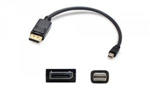 Addon MINIDP2DPMM6 1.82m (6.00ft) Mini-displayport Male To Displayport