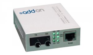 Addon ADD-FMC-FX-4ST 10100base-tx(rj-45) To 100base-lx(st) Smf 1310nm 