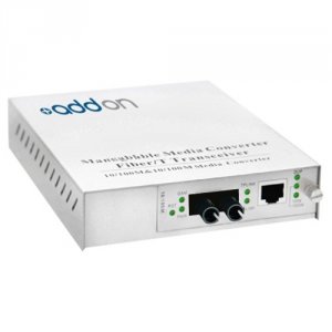 Addon ADD-MFMC-BX-UST 10100base-tx(rj-45) To 100base-bxu(st) Bidi Smf 