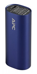 Apc M3BL Apc Mobile Power Pack, 3000mah Li-ion Cylinder, Blue