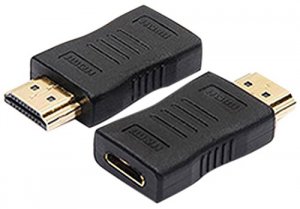 Addon HDMI2HDMIFADPT-5PK 5 Pack Hdmi Male To Hdmi Female Black Adapter