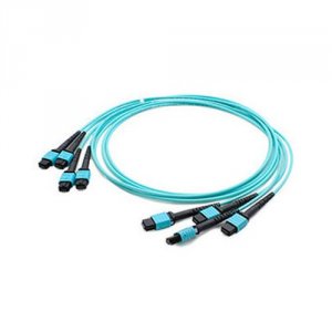 Addon ADD-TC-3M48-4MPF3 3m Om3 Aqua Duplex Trunk Cable