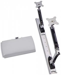 Amer AMR1AWSV1 Sit-stand Combo Workstation Wall Mount System.