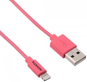 Adata AMFIPL-100CM-CPK Apple Lightning Cable Pink Plasitc Color Box 10