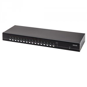 Syba SY-KVM50084 Enterprise 16-port Combo Usb  Ps2 Kvm Switches, On-sc