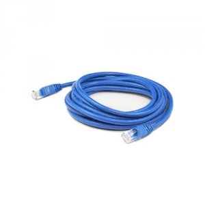 Addon ADD-8FCAT6A-BLUE 8ft Blue Molded Snagless Cat6a Patch Cable