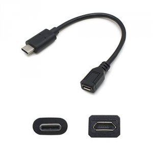 Addon USBC2MUSB2FB 17cm (7in) Usb 3.1 Type (c) Male To Micro-usb 2.0 F