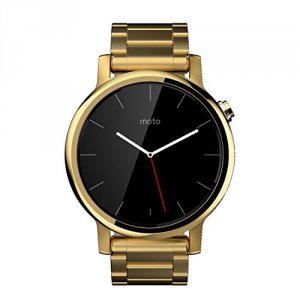 Motorola 00822NARTL Moto 360 Mens Small, Gold Metal Band, Go