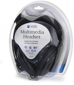 Allsop MM750H Micro Innovations Full-size Stereo Headset W Padded Ear 