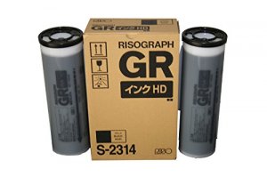 Riso S2314 Gr3770 2-hi Density Black Ink