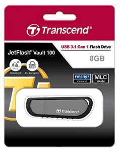 Transcend TS8GJFV100 8g Jetflash V100 Fips Aes Usb