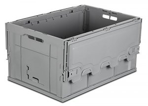 Relaunch MI-908 Mount-it. Folding Plastic Storage Crate