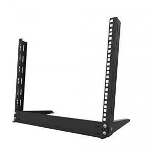 Rack 111-5383 8u Tall 2post Open Frame Desktop Rack - Overall Depth Is