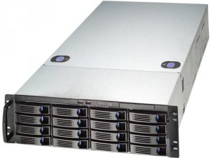 Chenbro RM31616M2-R820-SY 3u,26in,16bay,6g Mini-sas,tylersburg,c2w-582