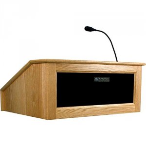 Amplivox SS3025-WT Victoria Tabletop Lectern - Sound - Wt