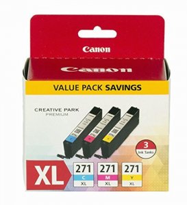 Original Canon 0337C005 Value Pk Cli-271xl 3clr For