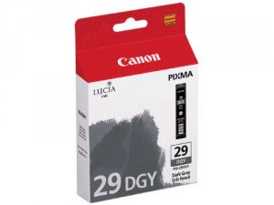 Original Canon 4870B002 Pgi-29 Dark Gray Ink Tank - Cartridge - For Th