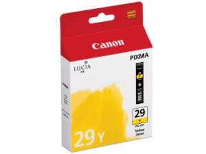 Original Canon 4875B002 Pgi-29 Yellow Ink Tank - Cartridge - For The P