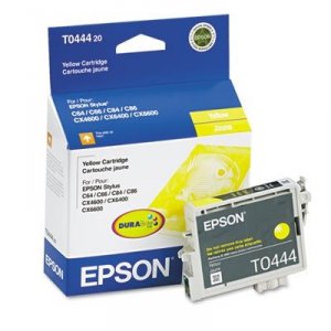 Original Epson T044420 Ink, , Yellow, 450 Pg Yield