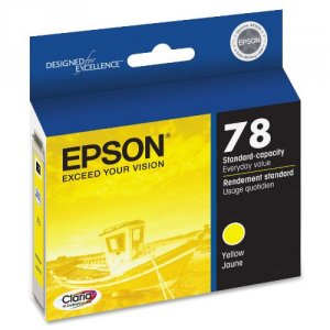 Original Epson T078420 Claria Ink Cartridge - Inkjet - Yellow - 1 Each