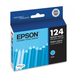 Original Epson T124220-S Durabrite T124220 Ink Cartridge - Inkjet - 17