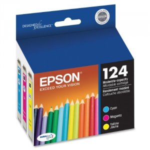 Original Epson T124520-S Durabrite T124520 Ink Cartridge - Inkjet - 17