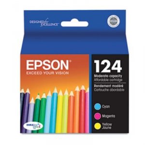 Original Epson T124520-S Durabrite T124520 Ink Cartridge - Inkjet - 17