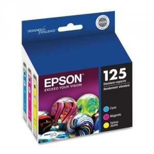 Original Epson T125520 Durabrite  Ink Cartridge - Inkjet - 305 Pages -