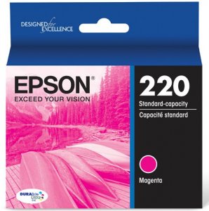 Original Epson T220320-S Durabrite Ultra Ink T220 Ink Cartridge - Mage